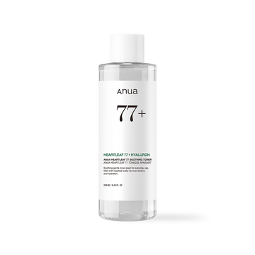 Fungal acne safe Korean skincare — Anua Heartleaf 77 Soothing Toner