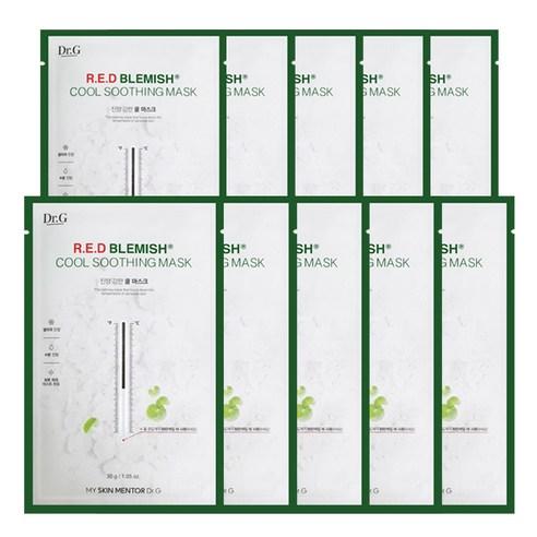 [Dr.G] Masque Apaisant Frais Anti-Imperfections Red Blemish 10 unités