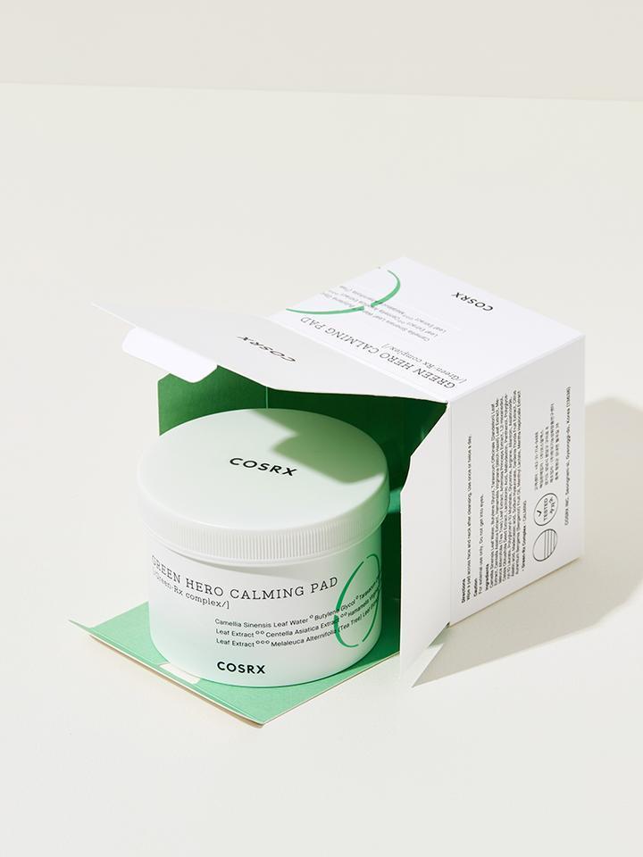 [COSRX] One Step Green Hero Calming Pad 70 tampons