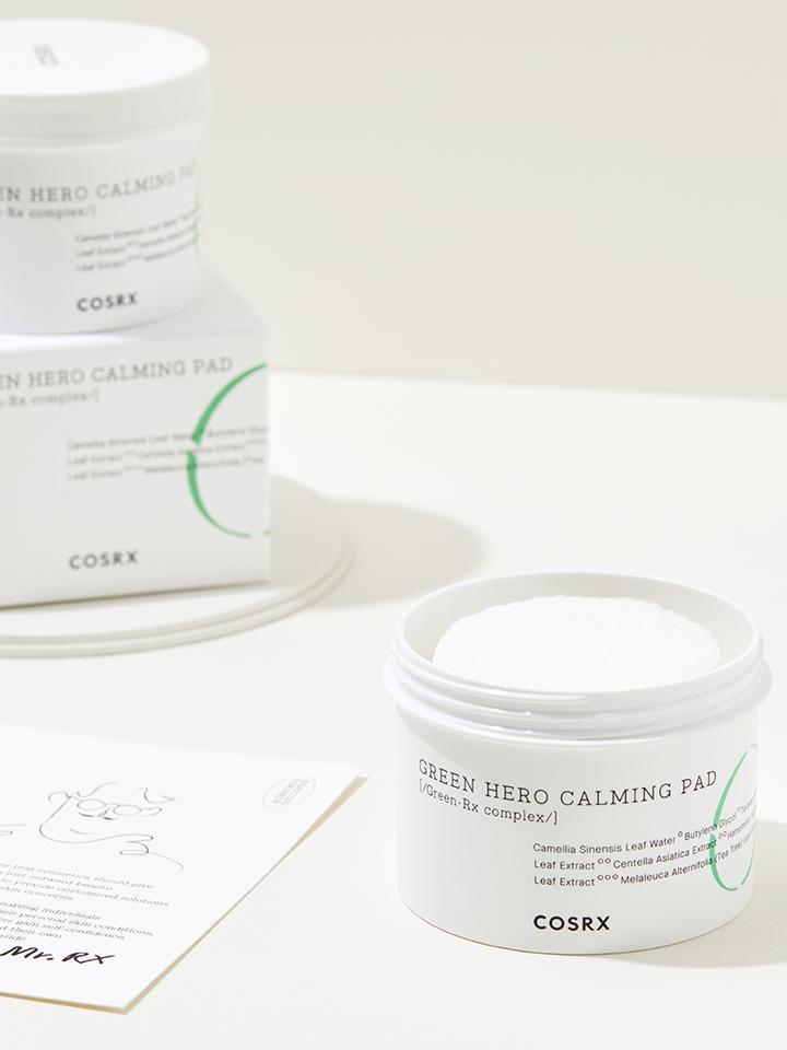 [COSRX] One Step Green Hero Calming Pad 70 tampons