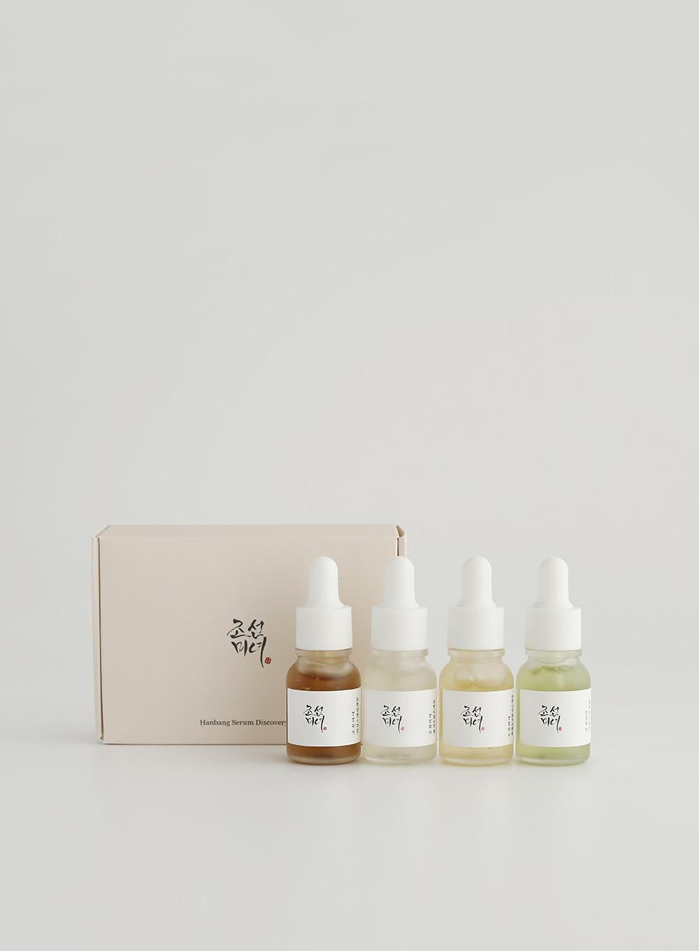 [Beauty of Joseon] Kit Découverte de Sérums Hanbang (10ml*4 unités)