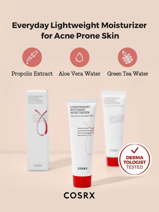 [COSRX] AC Collection Crème Hydratante Apaisante Légère 80ml