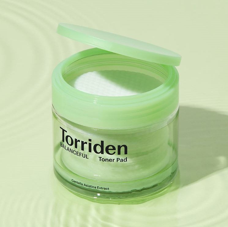 [Torriden] Coussinets tonifiants apaisants Cica Balanceful 60 pces