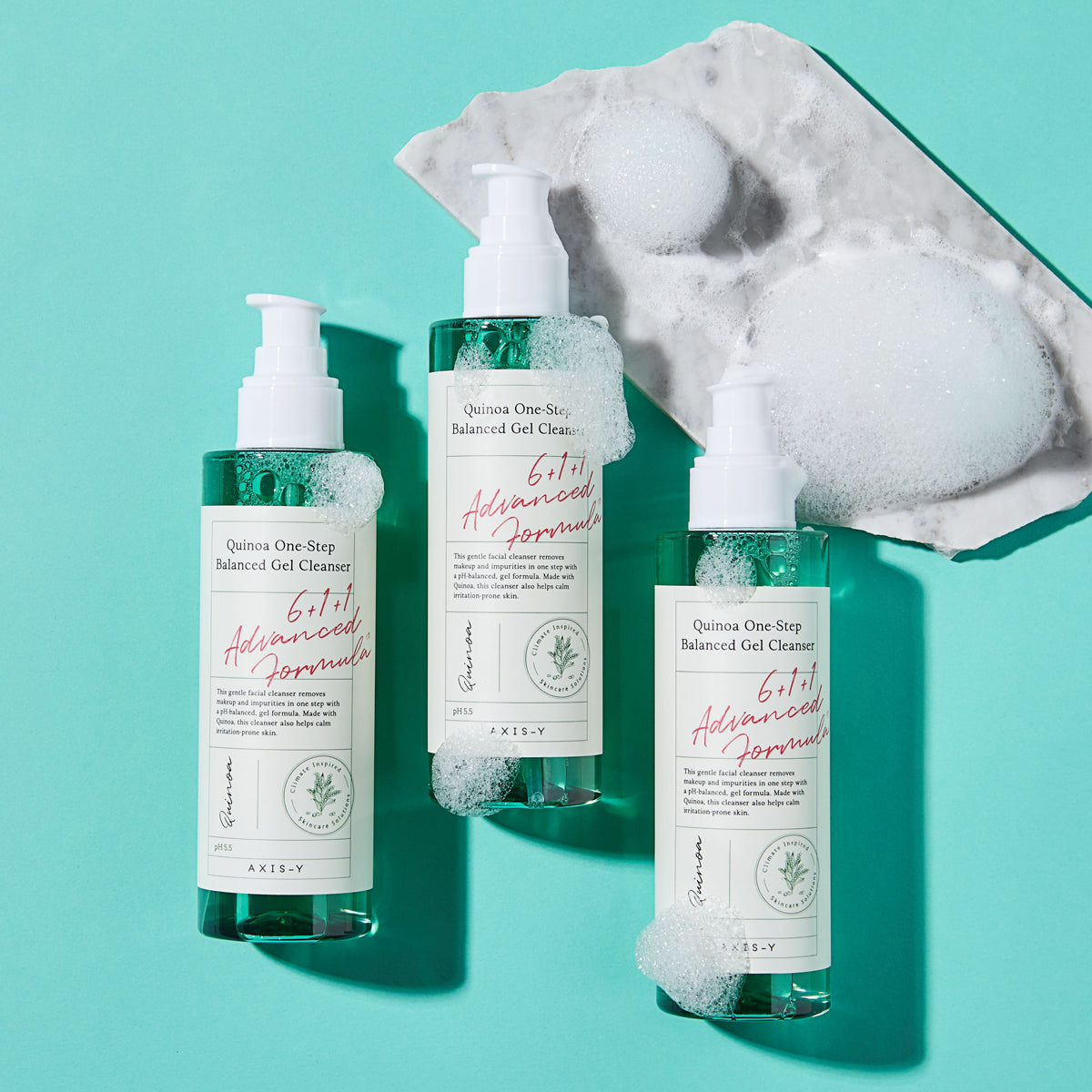 [AXIS-Y] Nettoyant gel équilibrant à la quinoa en une étape 180ml