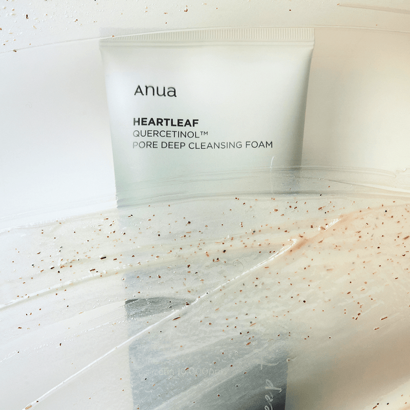[Anua] MOUSSE NETTOYANTE PROFONDE POUR LES PORES QUERCETINOL CŒUR DE FEUILLE 150ML