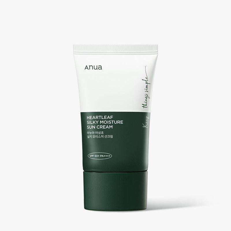 [Anua] ÉCRAN SOLAIRE HYDRATANT SOYEUX À BASE DE FEUILLES DE CŒUR 50ml