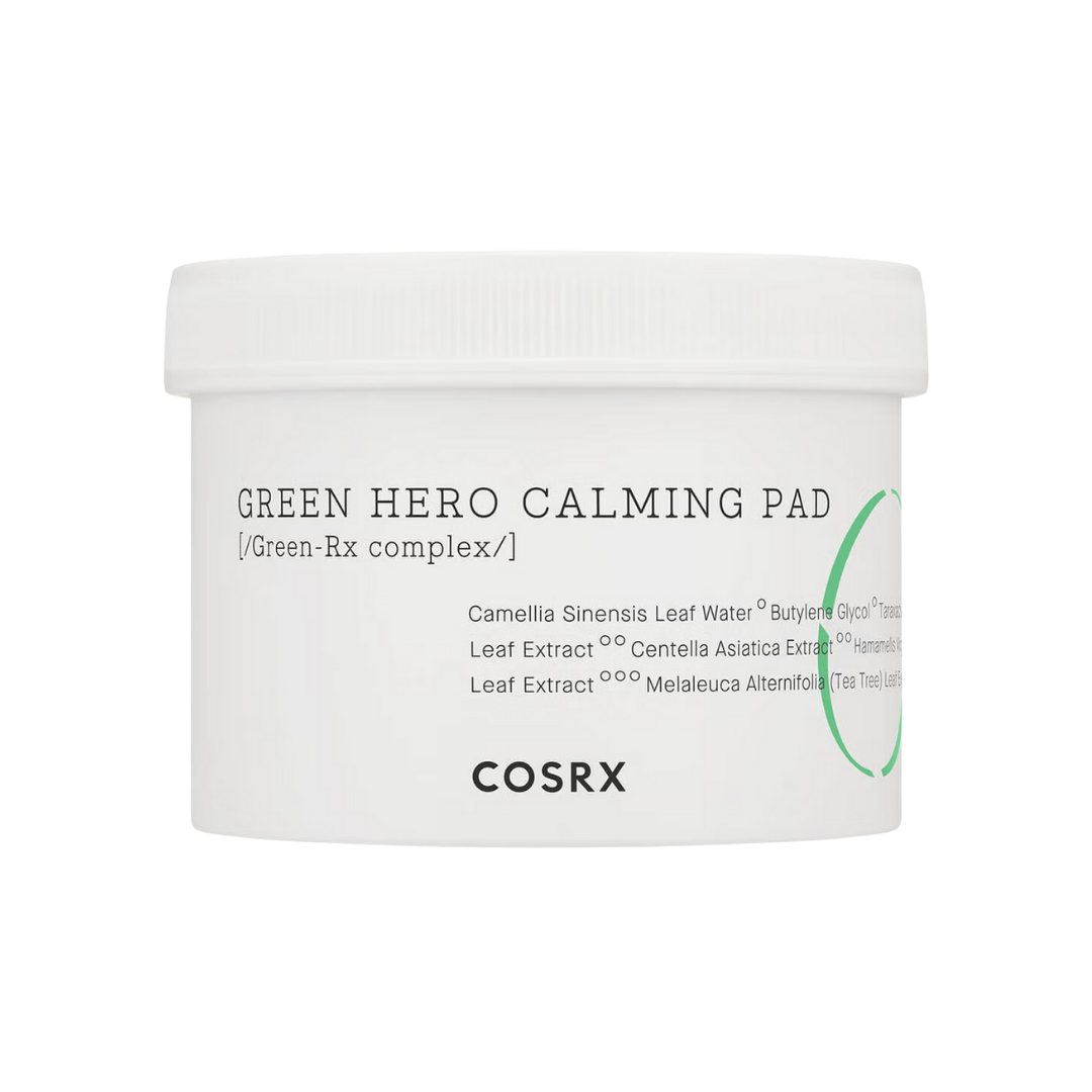 [COSRX] One Step Green Hero Calming Pad 70 tampons