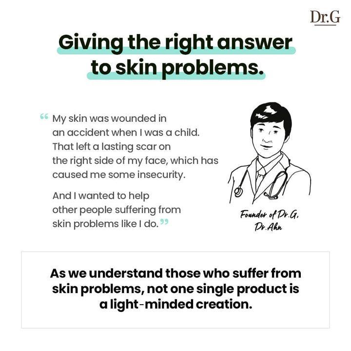 [Dr.G] Masque Apaisant Frais Anti-Imperfections Red Blemish 10 unités