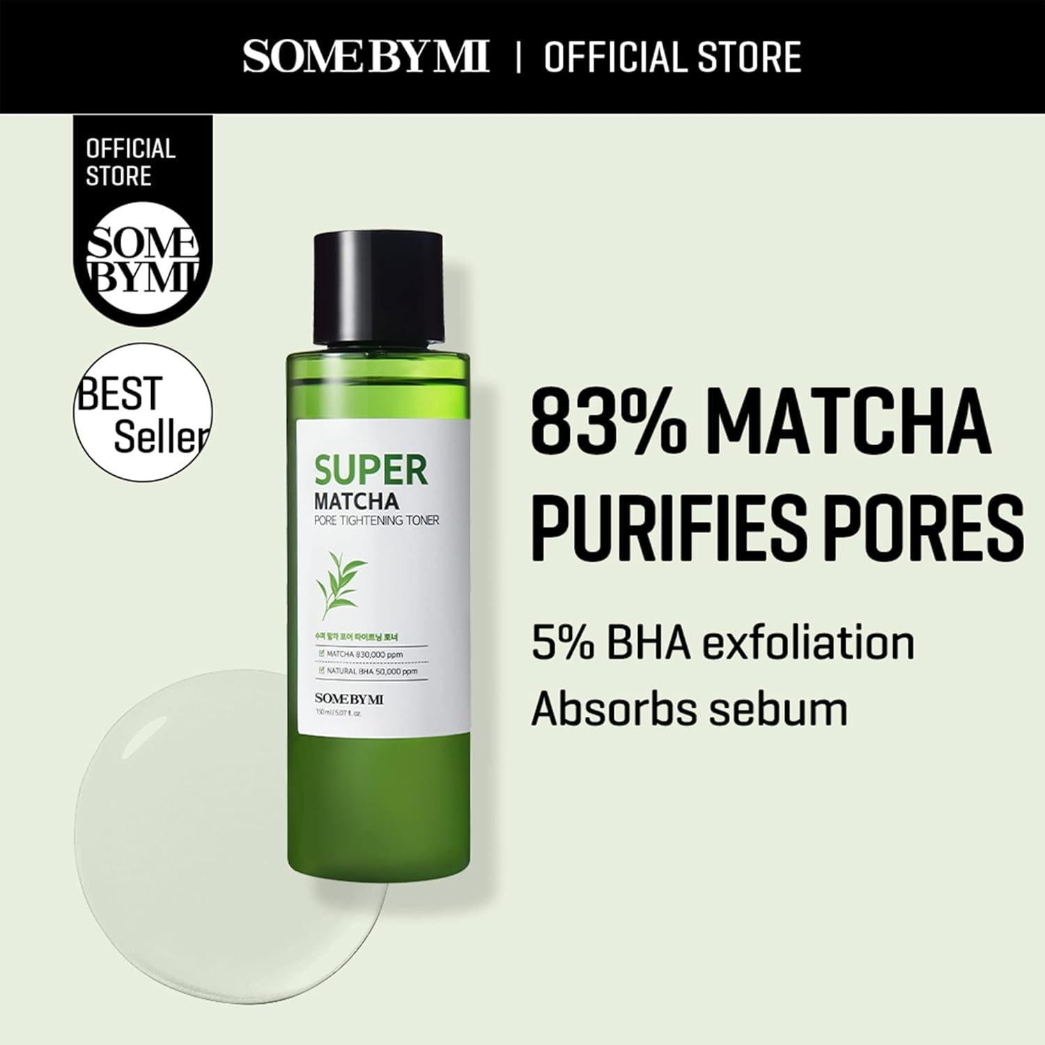 [SOME BY MI] Super Matcha Pore Tightening Toner 150ml
