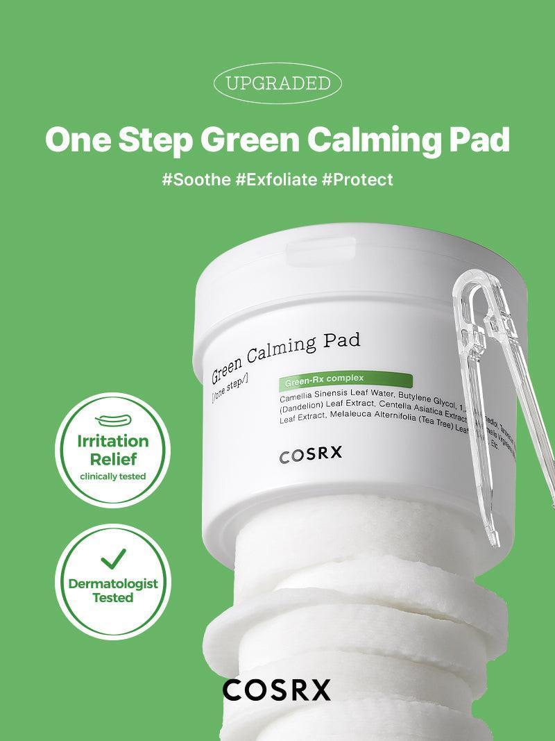 [COSRX] One Step Green Hero Calming Pad 70 tampons