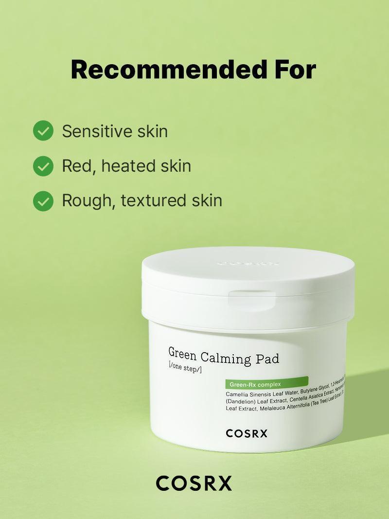 [COSRX] One Step Green Hero Calming Pad 70 tampons
