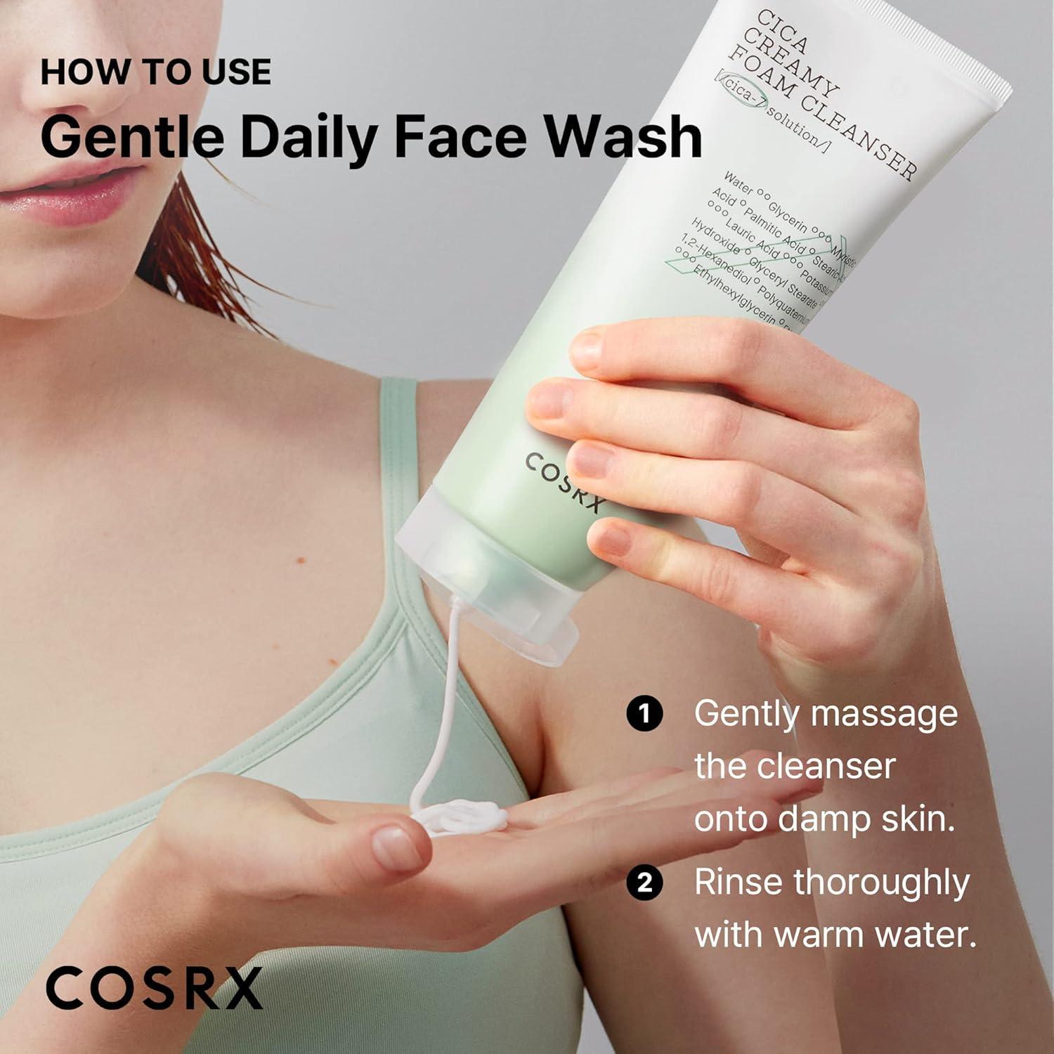 [COSRX] Nettoyant moussant crémeux Pure Fit Cica 150ml