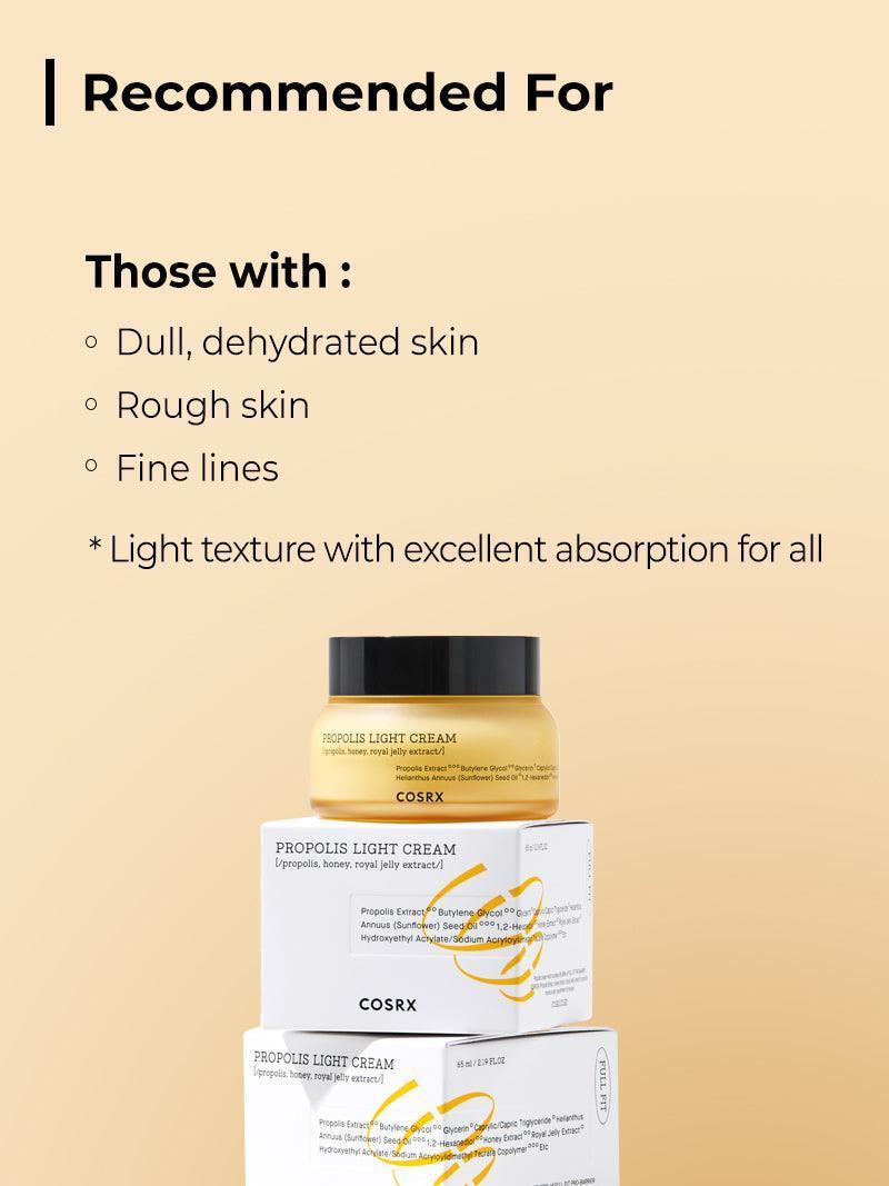 [COSRX] Full Fit Propolis Crème Légère 65ml