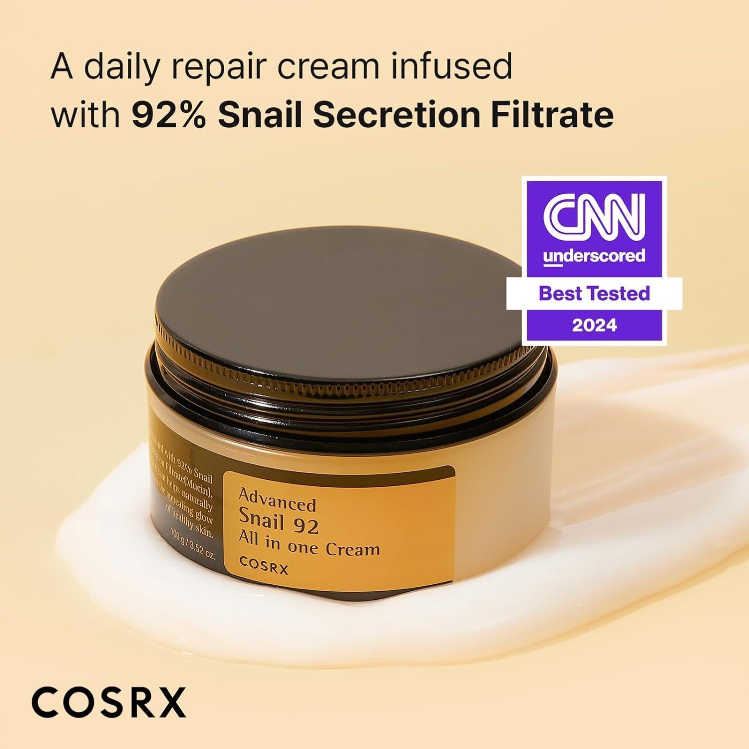 [COSRX] Crème Tout-en-Un Avancée à la Bave d'Escargot 92 100ml