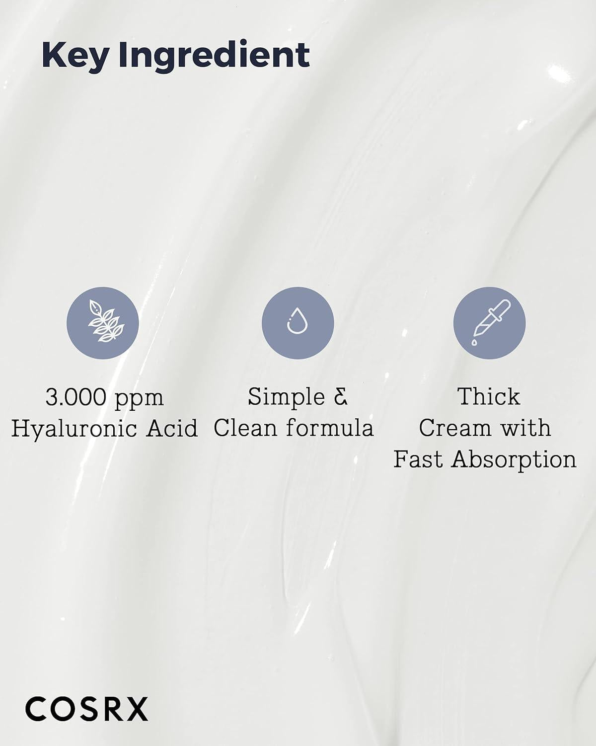 [COSRX] Crème Intensive Acide Hyaluronique 100ml
