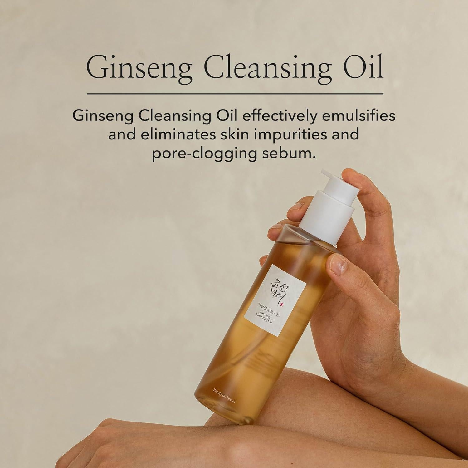 [Beauty of Joseon] Huile Démaquillante au Ginseng 210 ml