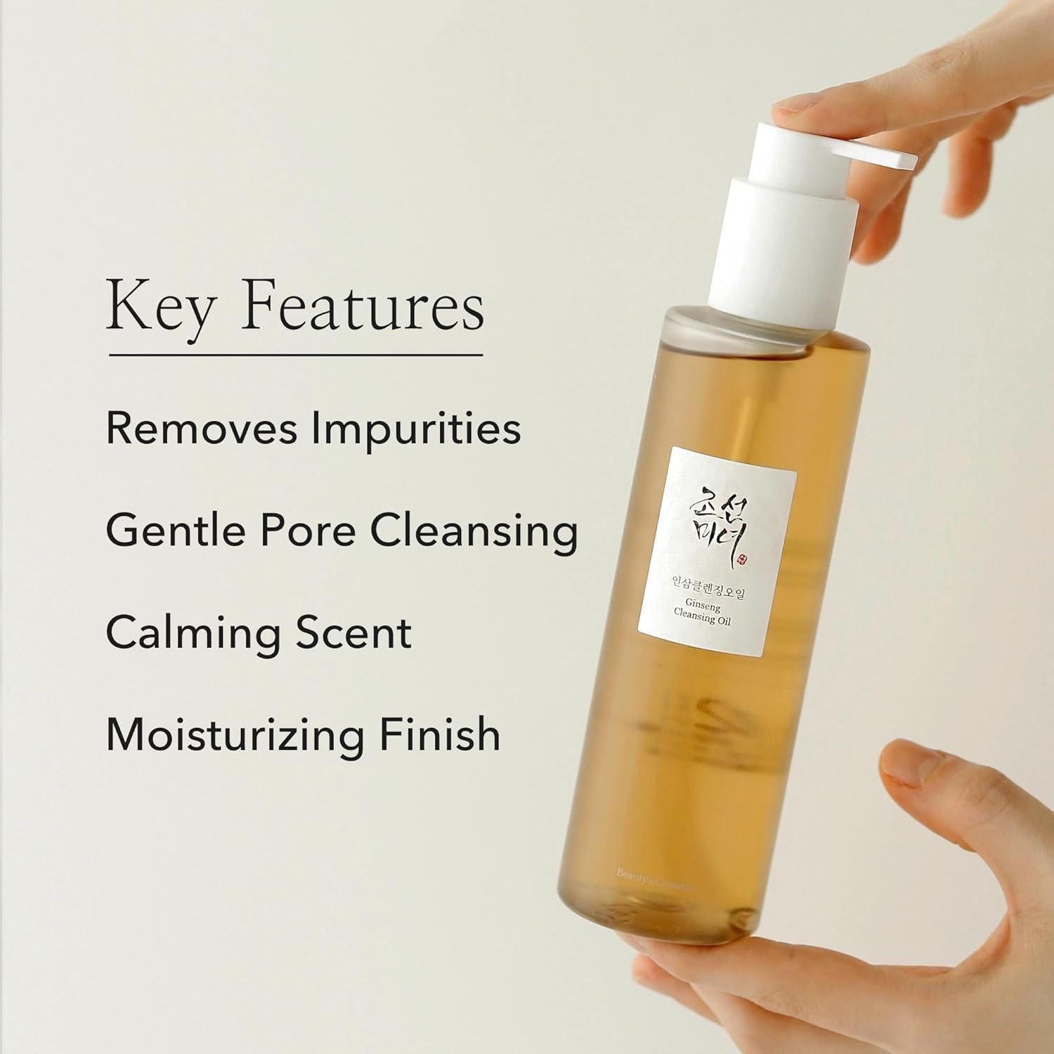 [Beauty of Joseon] Huile Démaquillante au Ginseng 210 ml