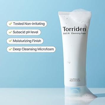 [TORRIDEN] DIVE IN Low Molecular Hyaluronic Acid Cleansing Foam 150ml