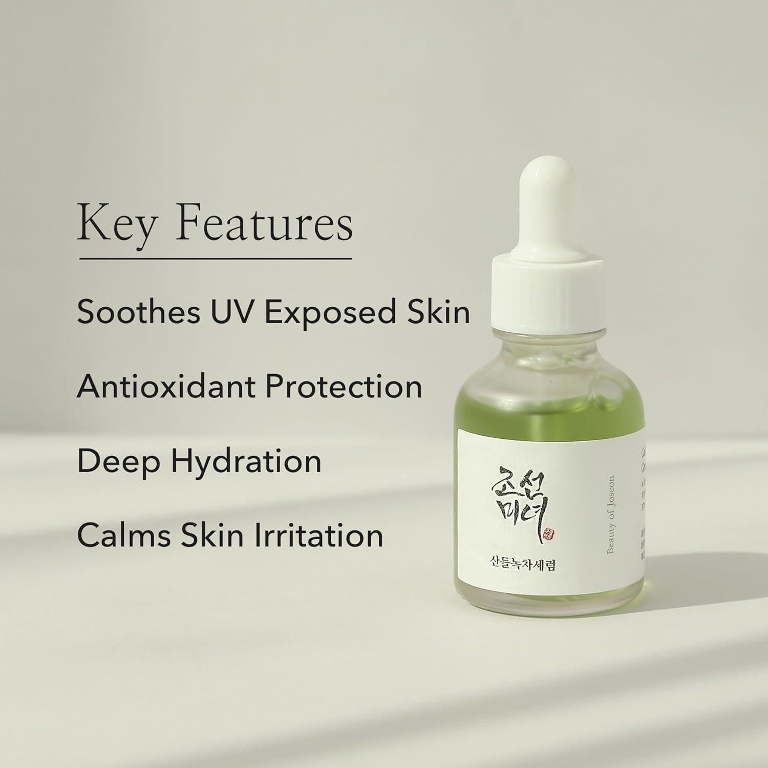 [Beauty of Joseon] Calming Serum: Green Tea + Panthenol 30ml