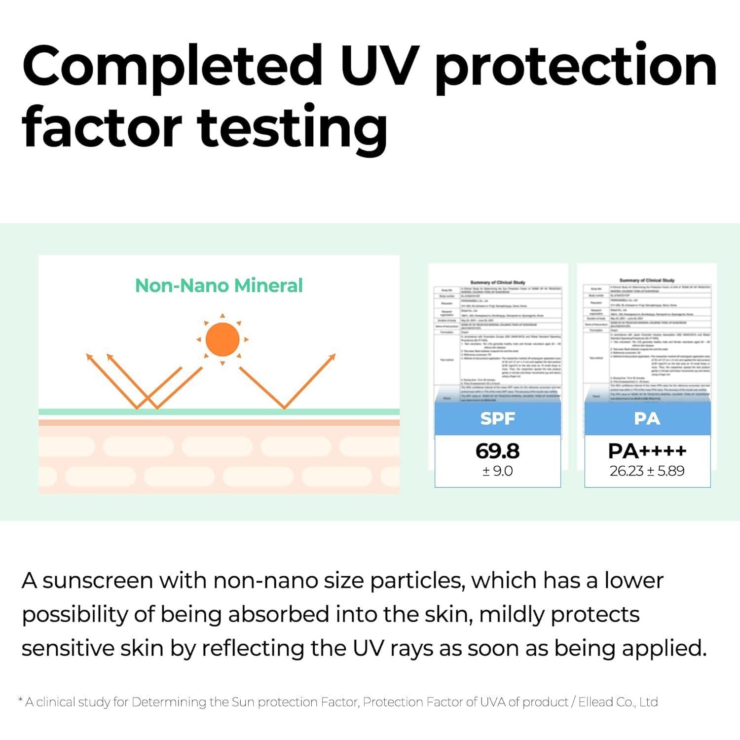 [SOME BY MI] Truecica Mineral Calming Tone-Up Suncream 50ml