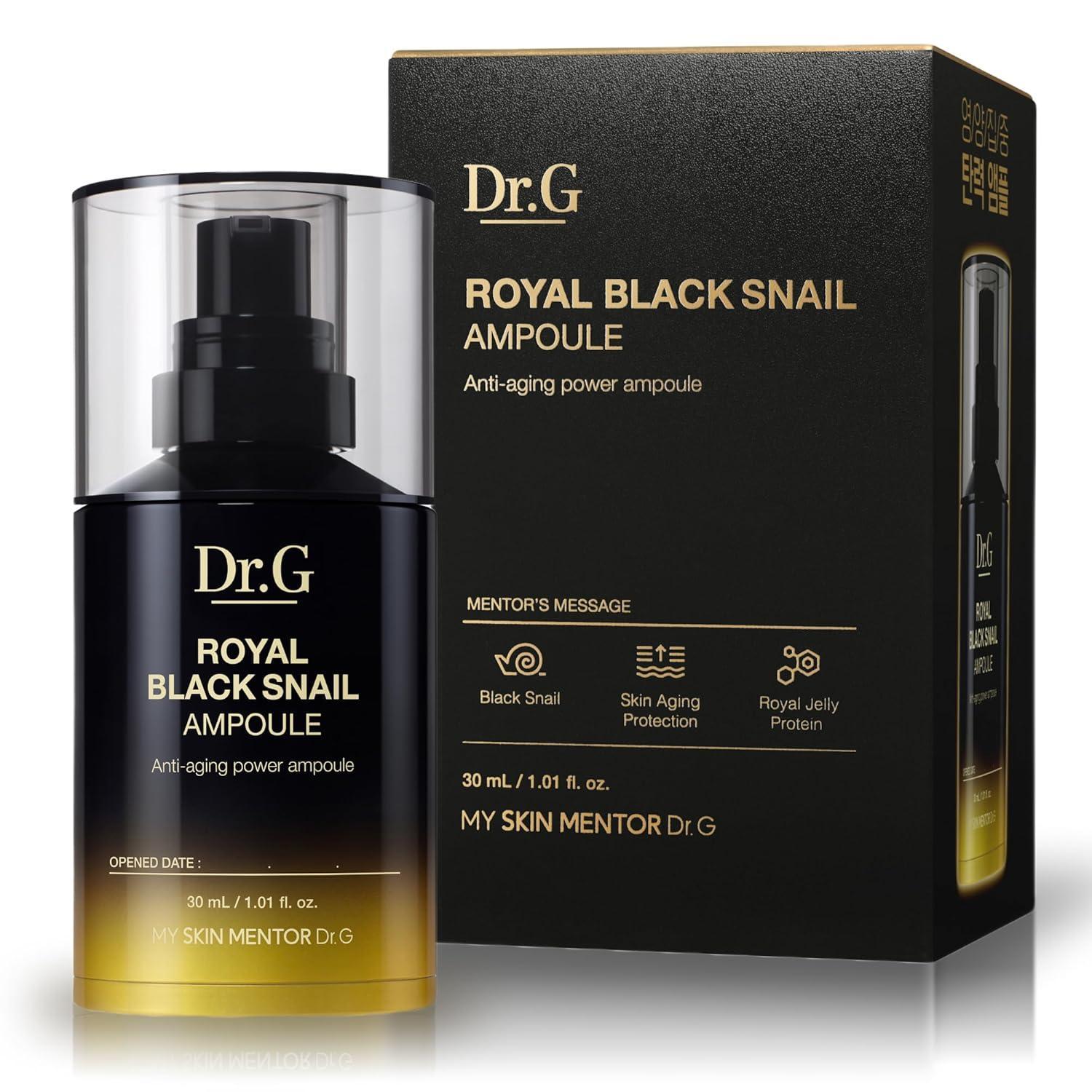 [Dr.G] Ampoule à la bave d'escargot noire Royale 30ml