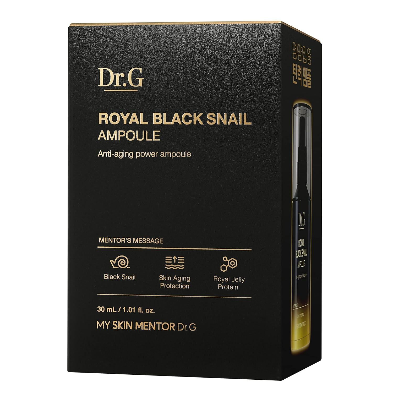 [Dr.G] Ampoule à la bave d'escargot noire Royale 30ml