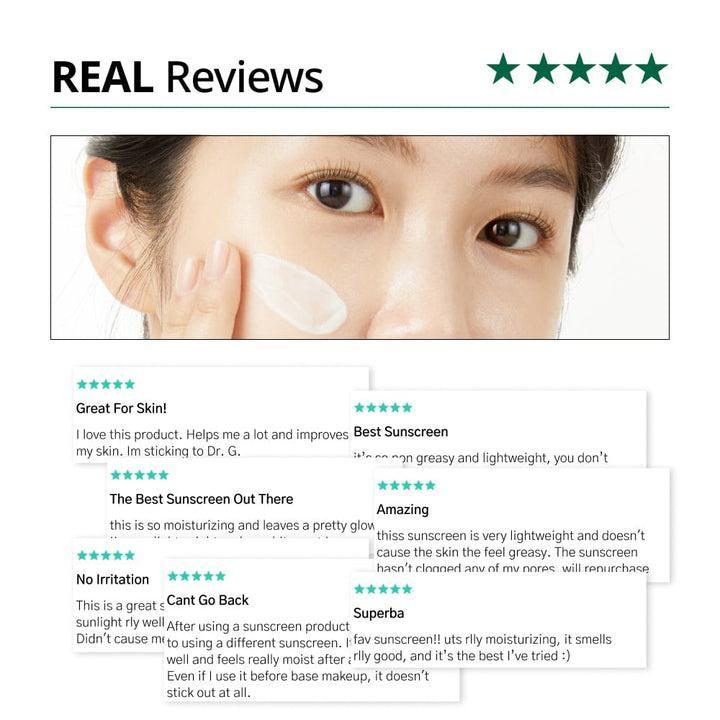 [Dr.G] Crème Solaire Apaisante Red Blemish SPF 50ml