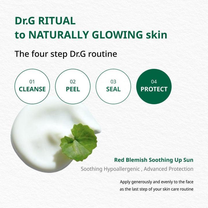 [Dr.G] Crème Solaire Apaisante Red Blemish SPF 50ml
