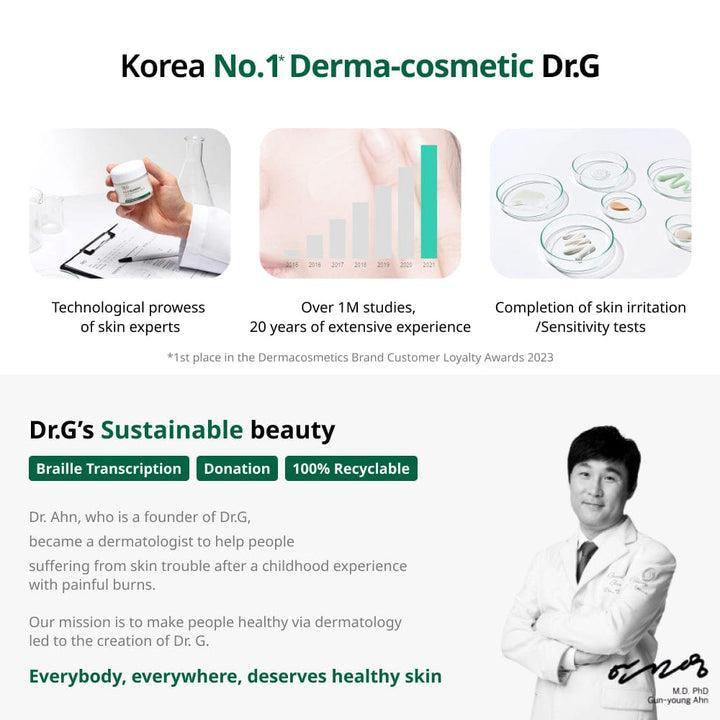 [Dr.G] Crème Solaire Apaisante Red Blemish SPF 50ml