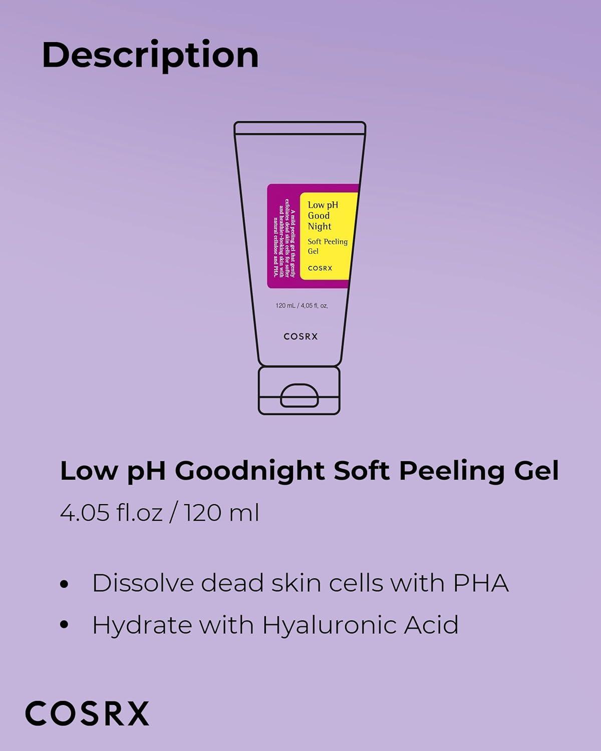 [COSRX] Gel Peeling Doux Bonne Nuit pH Faible 120ml