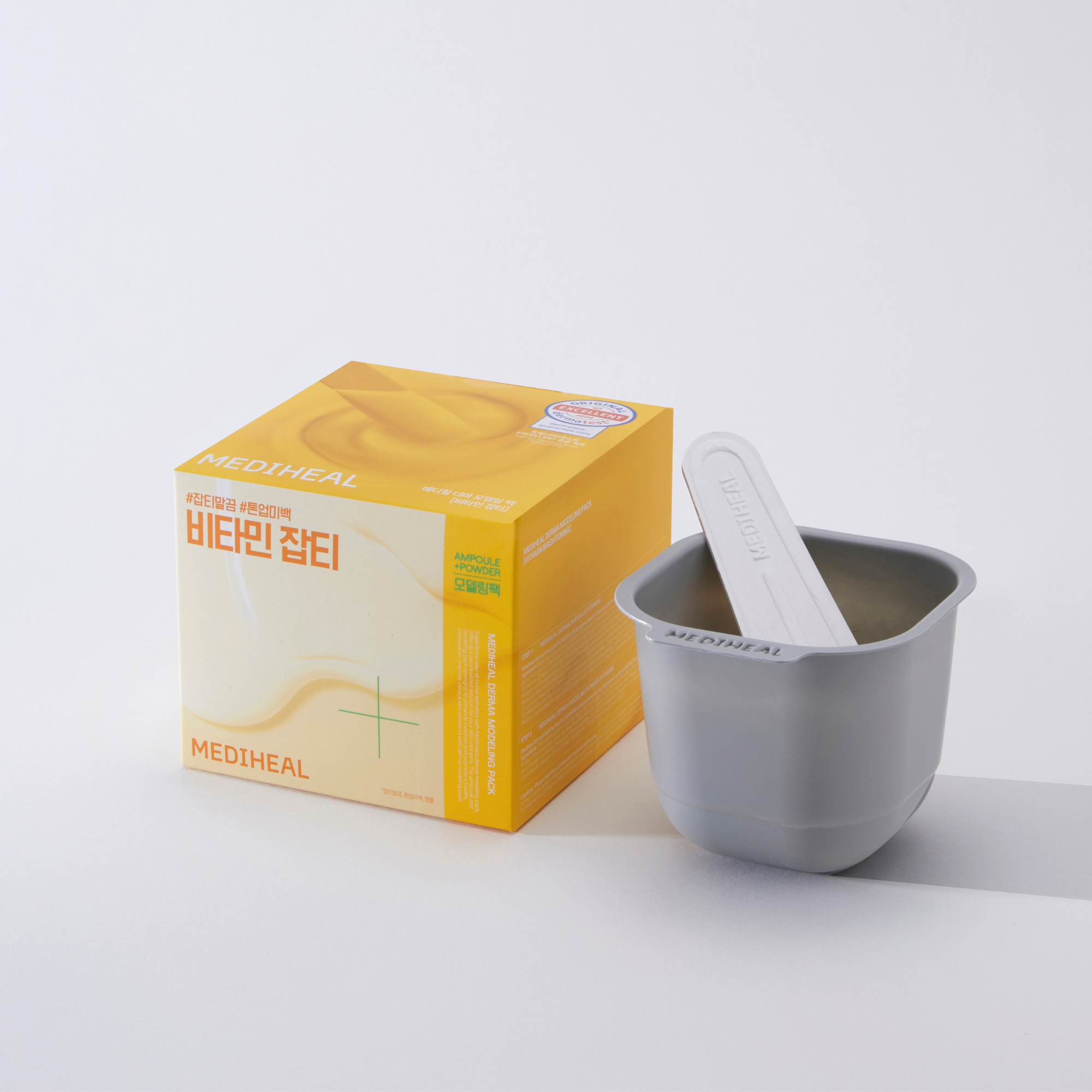 [Mediheal] Masque modelant Derma Éclat à la Vitamine (Ampoule 2ml + Poudre 28g)