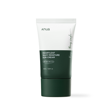 [Anua] ÉCRAN SOLAIRE HYDRATANT SOYEUX À BASE DE FEUILLES DE CŒUR 50ml