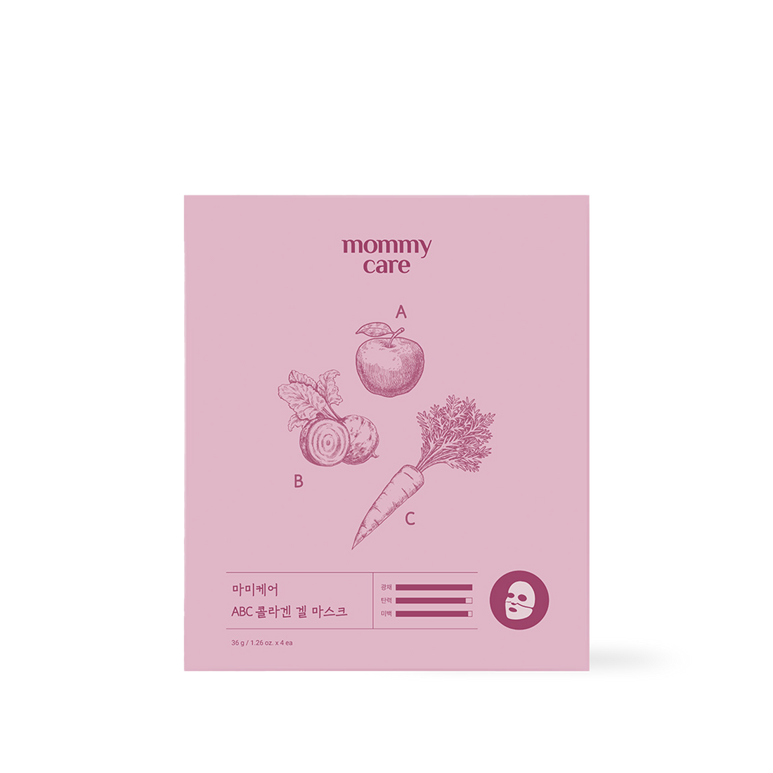 [mommycare] ABC Collagen Gel Mask 36g*4pcs