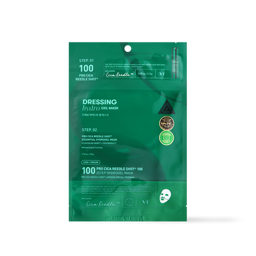[VT Cosmetics] PRO CICA Reedle Shot 100 Masque hydrogel 2 étapes - 2 types