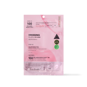 [VT Cosmetics] COLLAGEN Reedle Shot 100 Masque Hydrogel 2 Étapes - 2 types