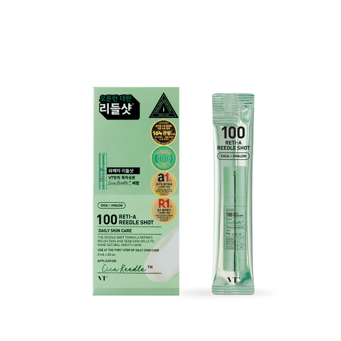 [VT Cosmetics] 100 RETI-A Reedle shot 10ea