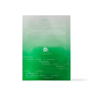 [AXIS-Y] Mugwort Green Vital Energy Complex Sheet Mask 27ml