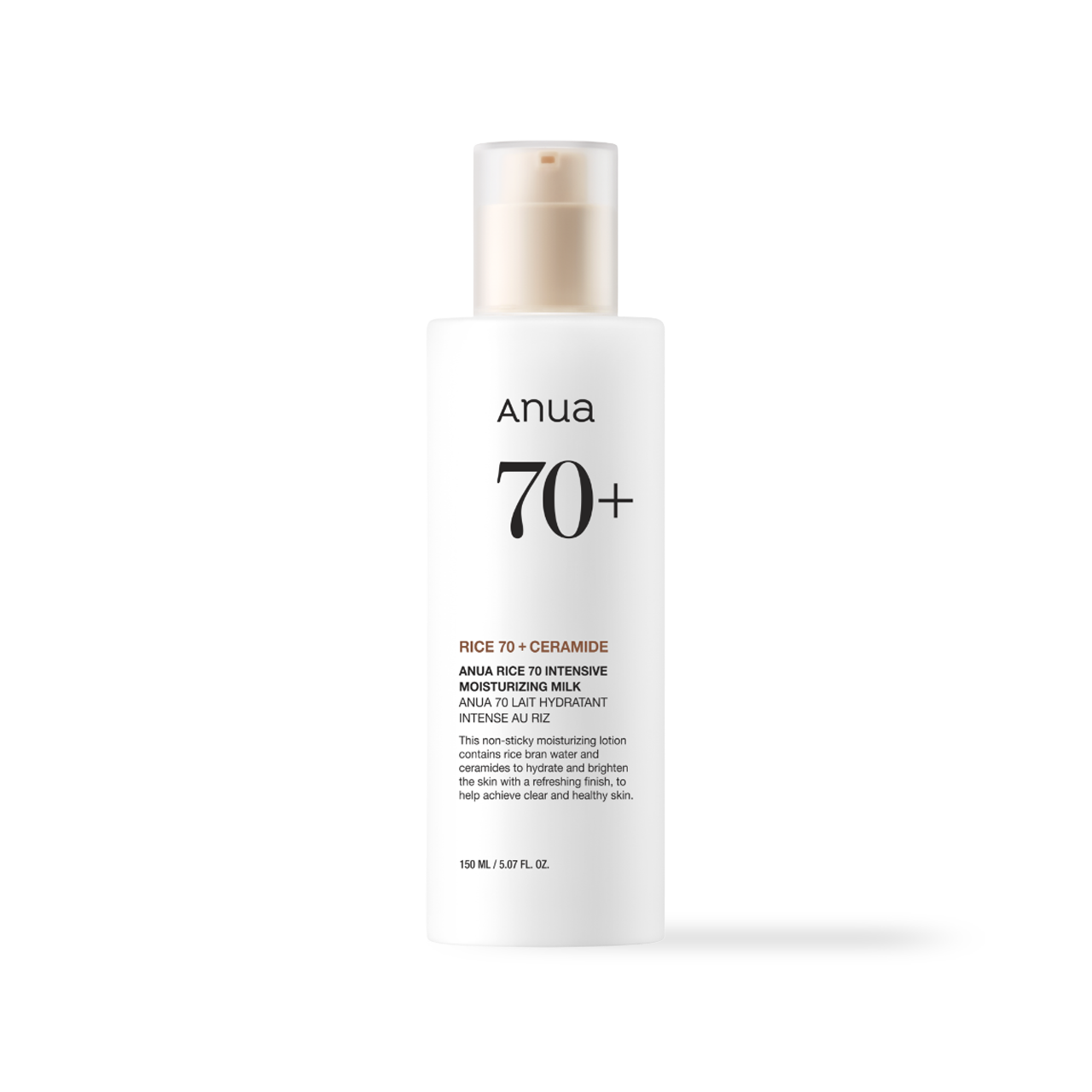 [Anua] LAIT HYDRATANT INTENSIF AU RIZ 70 150 ml