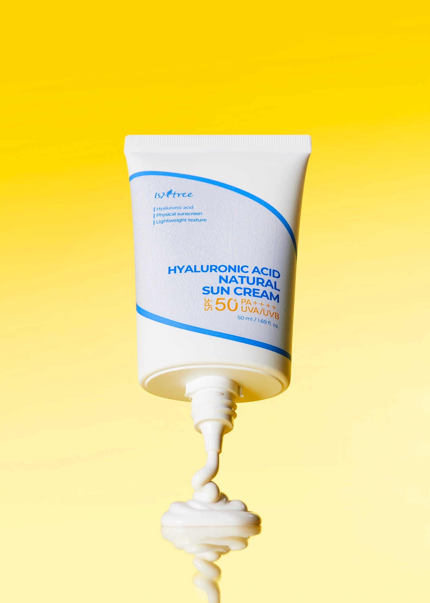 [isntree] Crème solaire naturelle à l'acide hyaluronique 50ml