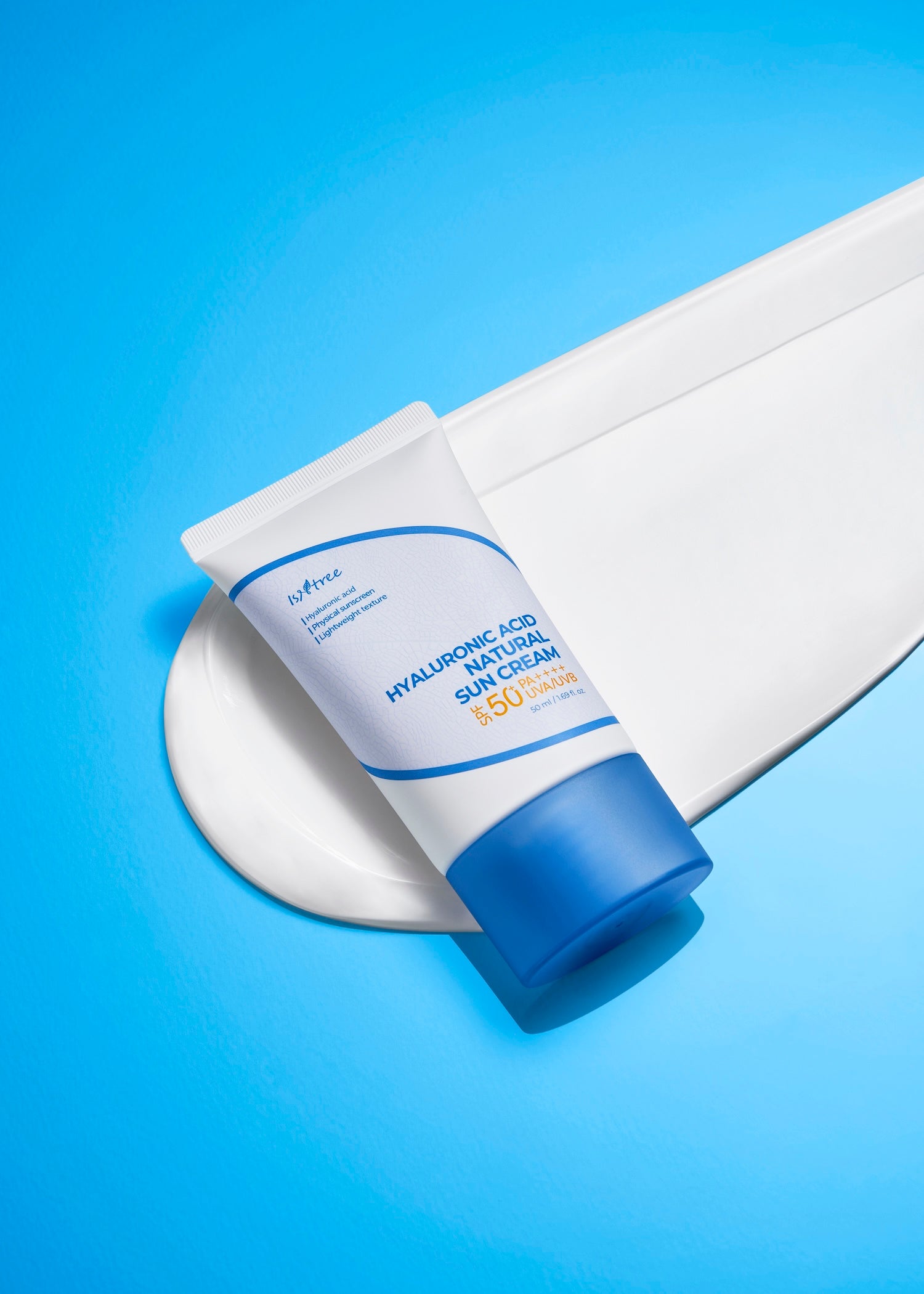 [isntree] Crème solaire naturelle à l'acide hyaluronique 50ml