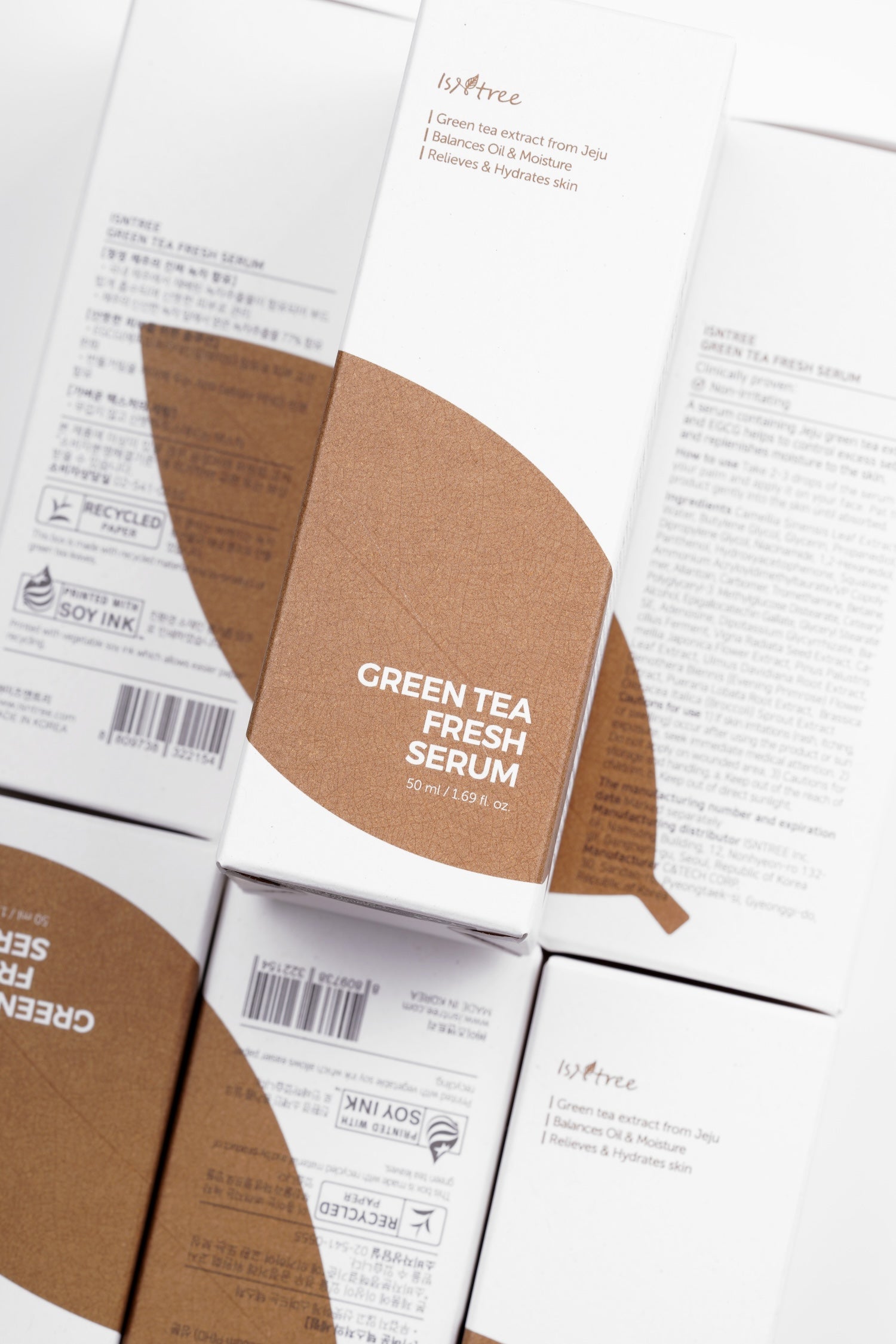 [Isntree] Sérum Fraîcheur au Thé Vert 50ml