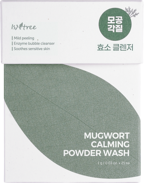 [Isntree] Mugwort Calming Powder Wash 1g*25 unités