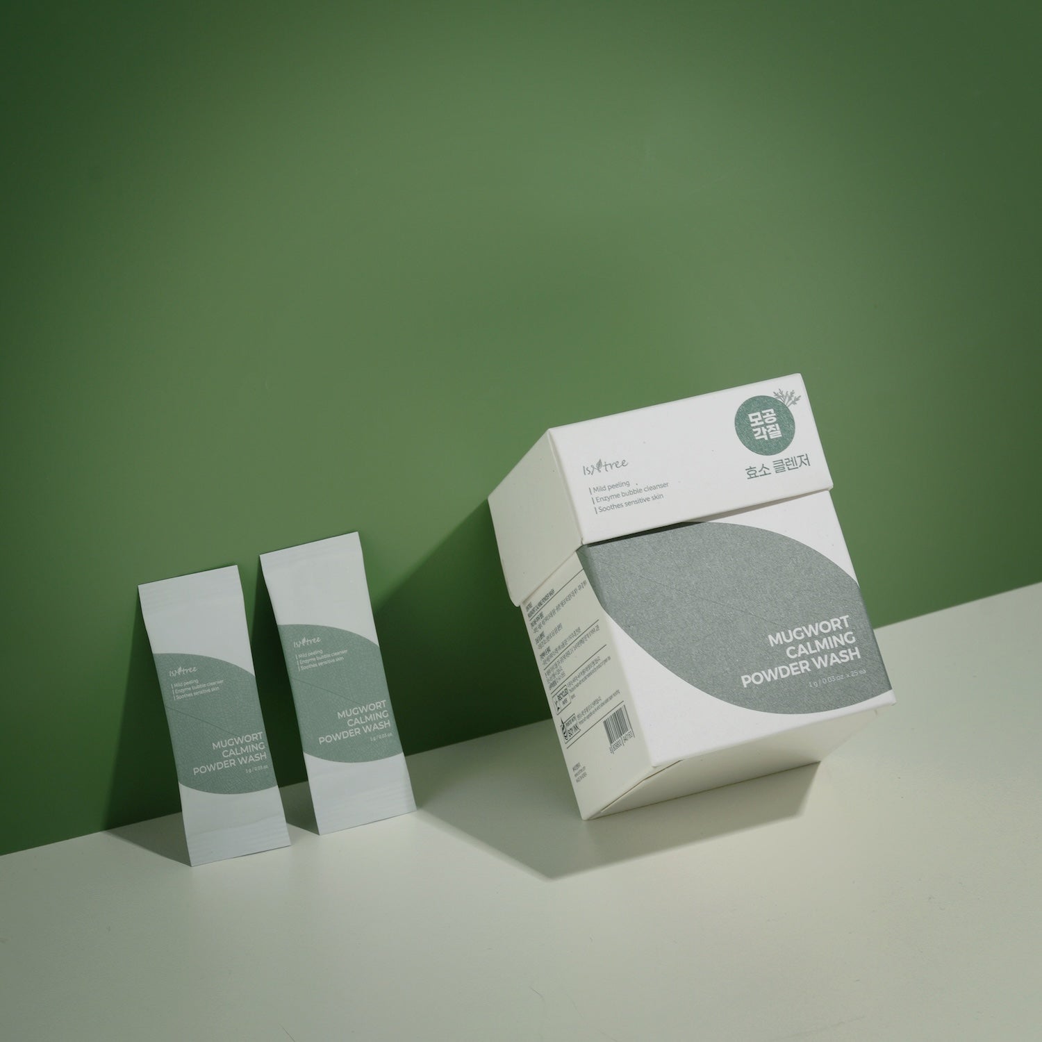 [Isntree] Mugwort Calming Powder Wash 1g*25 unités