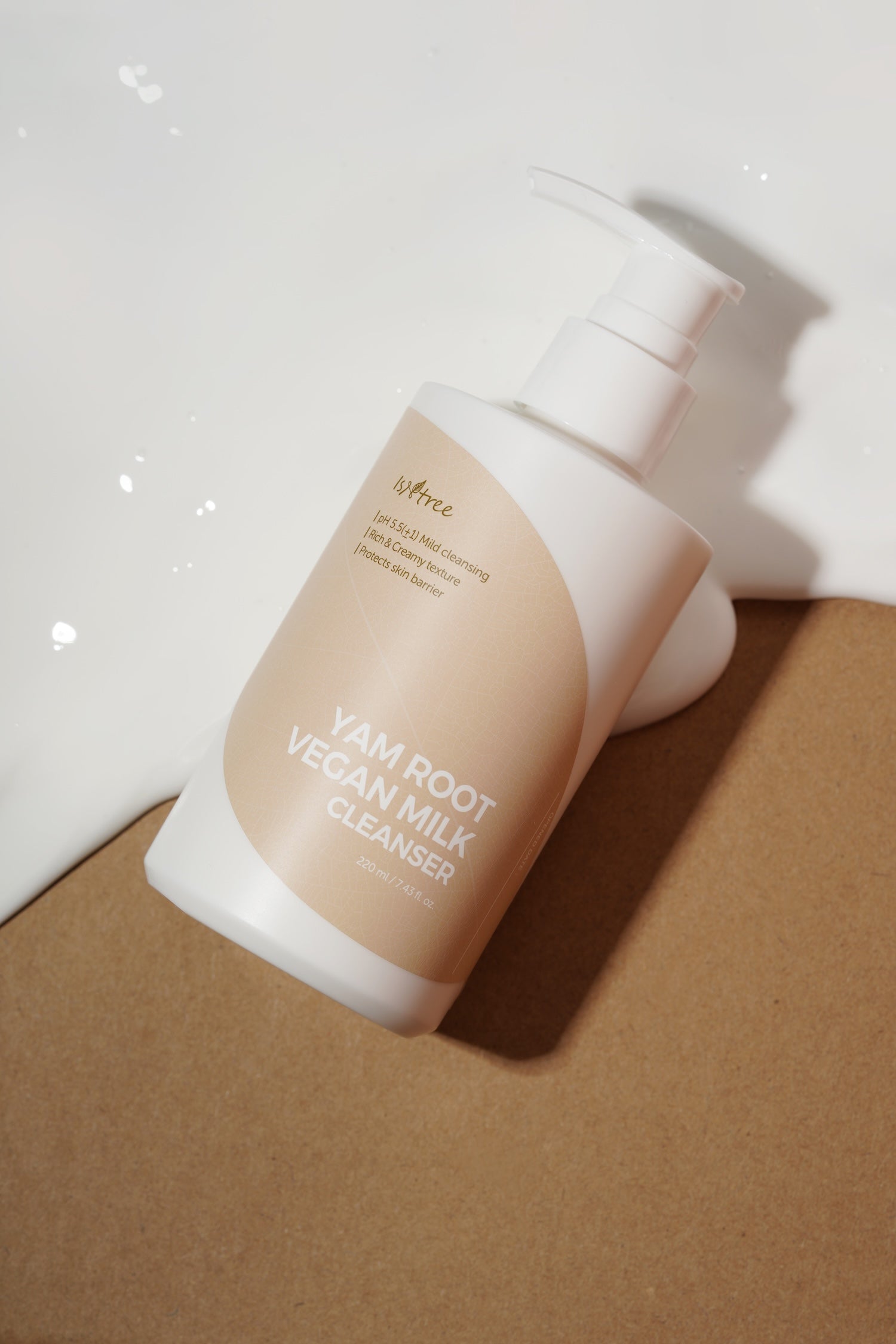 [Isntree] Lait Nettoyant Vegan à la Racine d'Igname 220ml