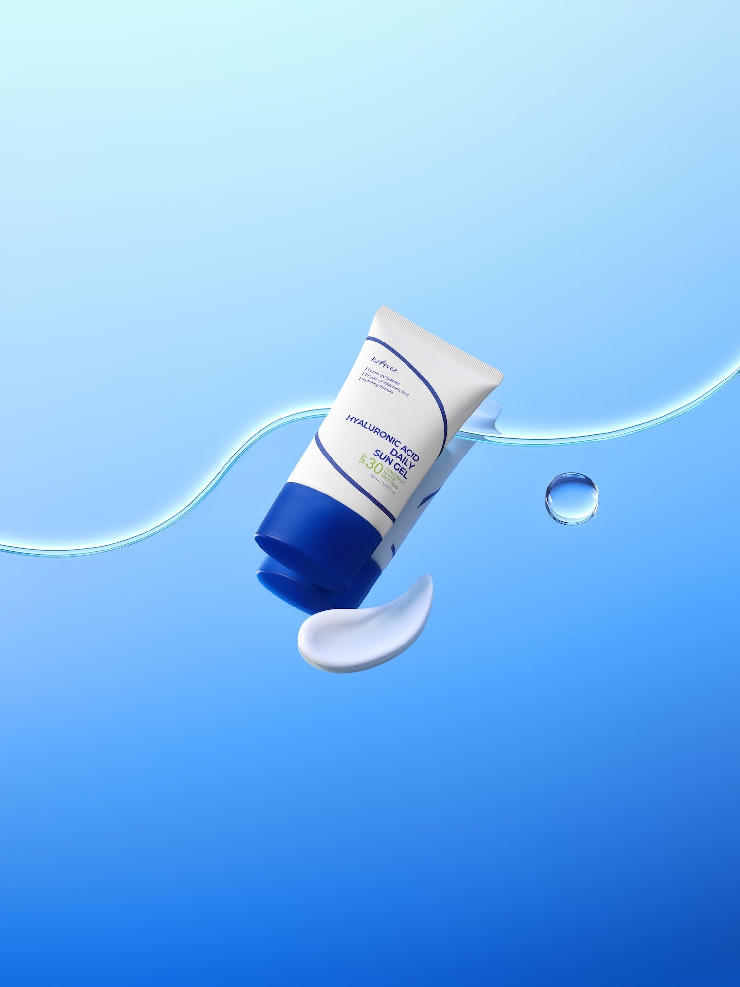 [Isntree] Gel solaire quotidien à l'acide hyaluronique 50 ml