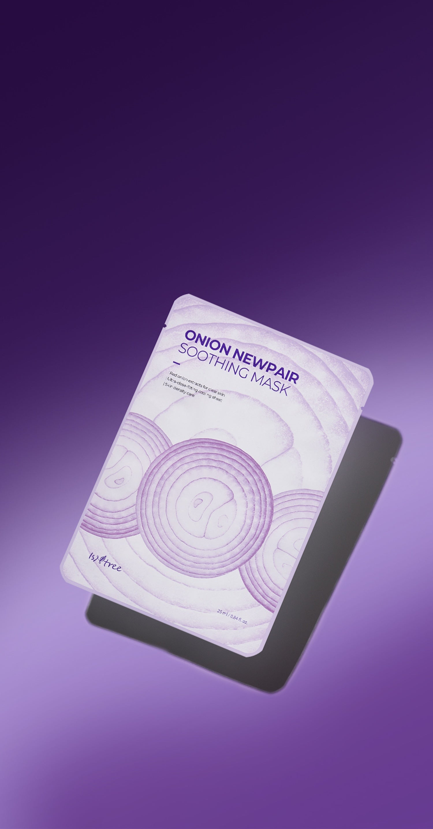 [Isntree] Masque Apaisant Onion Newpair 25g*5ea