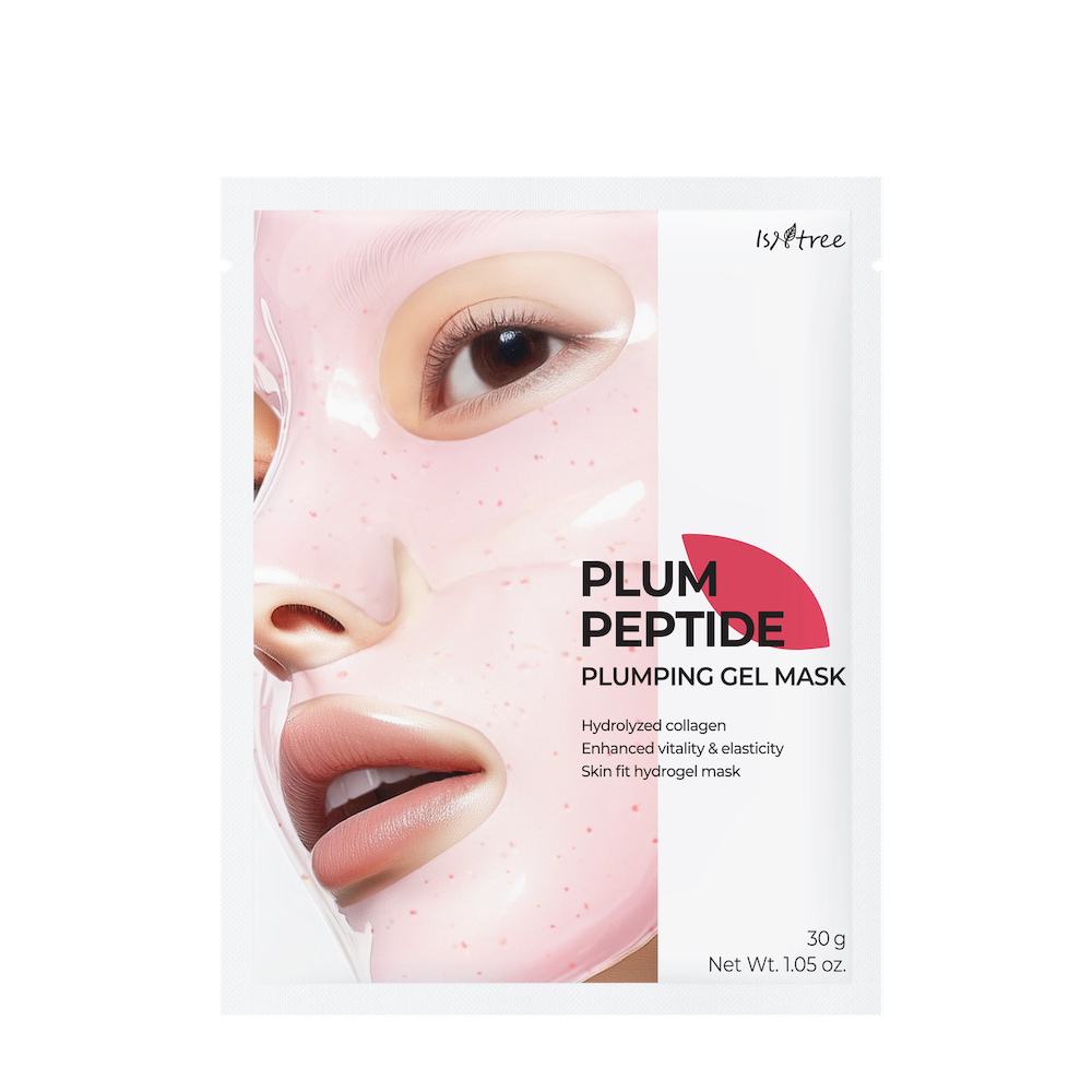 [Isntree] Masque gel repulpant à la prune et aux peptides 30g*4p