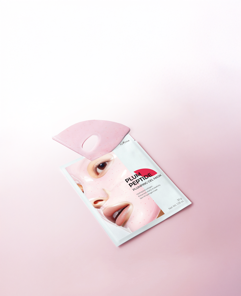 [Isntree] Masque gel repulpant à la prune et aux peptides 30g*4p