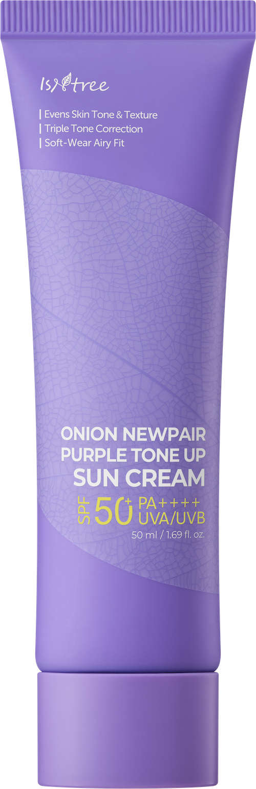 [Isntree] Crème solaire tonifiante violette Onion Newpair 50ml