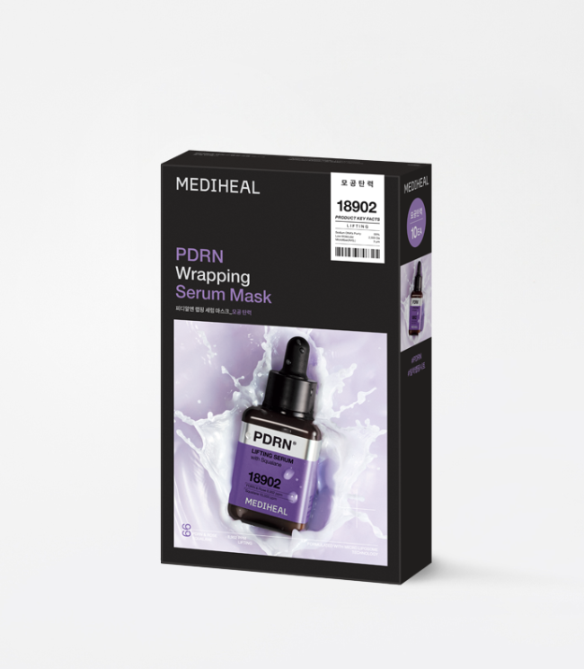 [Mediheal] Masque en Tissu Sérum PDRN Effet Liftant et Resserrant les Pores 10 unités